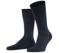 Falke Pour des hommes Sensitive Berlin Plaine La laine Chaussettes - Marine