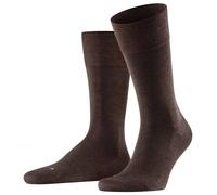 Falke Pour des hommes Sensitive Berlin Plaine La laine Chaussettes - marron