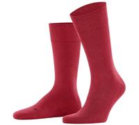 Falke Pour des hommes Sensitive New York Plaine Polyester Chaussettes - rouge