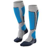 Falke Pour des hommes SK2 Bloquer La laine Chaussettes - Gris
