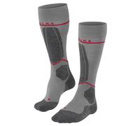 Falke Pour des hommes SK4 Bloquer La laine Chaussettes - Gris