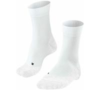 Falke Pour des hommes Tennis 4 Plaine Coton Chaussettes - blanc