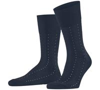 Falke Pour des hommes Tiago Dotted Line Point Pin Coton Chaussettes - Bleu