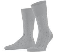 Falke Pour des hommes Tiago Dotted Line Point Pin Coton Chaussettes - Gris