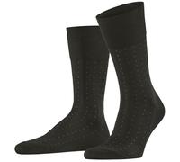 Falke Pour des hommes Tiago Dotted Line Point Pin Coton Chaussettes - marron