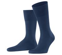 Falke Pour des hommes Tiago Plaine Coton Chaussettes - Bleu