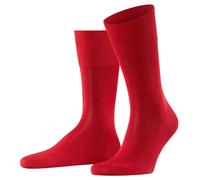 Falke Pour des hommes Tiago Plaine Coton Chaussettes - rouge