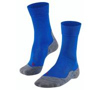 Falke Pour des hommes Trekking 5 Bloquer La laine Chaussettes - Bleu