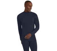 Falke Pour des hommes Wool Tech Plaine La laine T-shirt de sport - Bleu