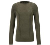 Falke Pour des hommes Wool Tech Plaine La laine T-shirt de sport - vert