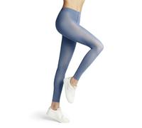 Falke Pure Matt 50 DEN W Le Semi-Opaques Unis 1 Paire, Leggings Femme, Bleu Sky Blue 6876, S