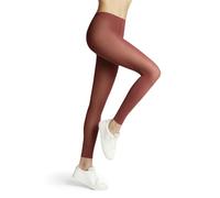 FALKE Pure Matt 50 DEN W Le semi-opaques unis 1 paire, Leggings Femme, Rouge Lobster 8862, S-M