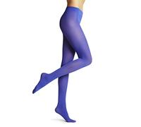 FALKE Pure Matt 50 DEN W Ti semi-opaques unis 1 paire, Collants Femme, Bleu Imperial 6065, M