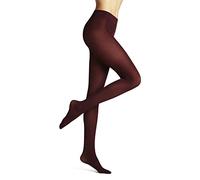 FALKE Pure Matt 50 DEN W TI semi-opaques unis 1 paire, Collants Femme, Rouge (Barolo 8596) nouveau - écologique, S-M