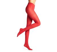 FALKE Pure Matt 50 DEN W Ti semi-opaques unis 1 paire, Collants Femme, Rouge Scarlet 8228, S