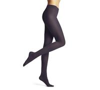 FALKE Pure Matt 50 DEN W TI semi-opaques unis 1 paire, Collants Femme, Violet (Amethyst 8635) nouveau - écologique, S