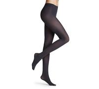 FALKE Pure Matt 50 DEN W Ti semi-opaques unis 1 pièce, Collants Femme, Gris Graphite 3146, S
