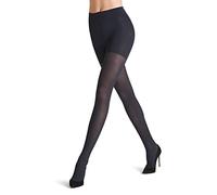 FALKE Rib Shaping 50 DEN W Ti semi-opaques effet sculptant 1 paire, Collants Femme, Bleu Marine 6179, S