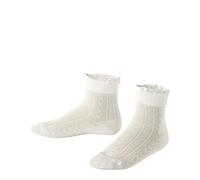 FALKE Romantic Net K So coton unies 1 paire, Chaussettes Mixte enfant, Blanc Off-White 2040, 23-26