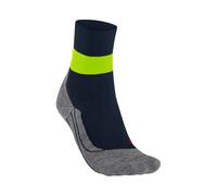 Falke RU Compression Stabilizing Chaussettes de compression Hommes-gris, jaune lemon, Taille 39-41