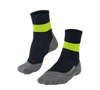 Falke Chaussettes de compression RU Compression Stabilizing respirantes Bleu/jaune lemon 44-45