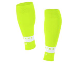 FALKE RU Compression Tube M Tb fil fonctionnel avec contention 1 paire, Manchon Compression Mollet Homme, Jaune Lightning 1690 - Tour de mollet W3, CALF 3