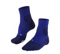 FALKE RU Trail Grip M SO respirantes séchage rapide anti-ampoule 1 paire, Chaussettes de course Homme, Bleu (Athletic Blue 6451), 42-43