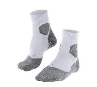 FALKE RU Trail Grip W SO respirantes séchage rapide anti-ampoule 1 paire, Chaussettes de course Femme, Blanc (White 2000), 37-38