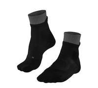 FALKE RU Trail W So fil fonctionnel anti-ampoule 1 paire, Chaussettes de course Femme, Noir Black 3003, 39-40