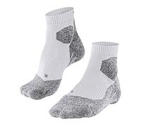 FALKE RU Trail W SO respirantes anti-ampoule 1 paire, Chaussettes de course Femme, Blanc (White-Mix 2020), 37-38