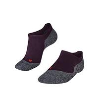 FALKE RU3 Comfort Invisible W IN respirantes anti-ampoule 1 paire, Chaussettes de course Femme, Rouge (Grape Wine 8213), 41-42