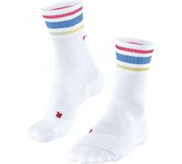 FALKE RU3 Comfort Sunshift W So lyocell fil fonctionnel anti-ampoule 1 paire, Chaussettes de course Femme, Noir White 2006, 37-38