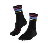 FALKE RU3 Comfort Sunshift W So lyocell fil fonctionnel anti-ampoule 1 paire, Chaussettes de course Femme, Blanc Black 3006, 41-42