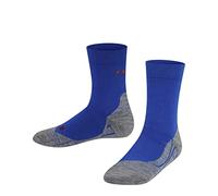 FALKE RU4, Chaussettes De Course Mixte enfant, Coton, Bleu (Cinque Terre 6524), 27-30 (1 Paire)