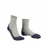 Falke Chaussettes de running RU4 Endurance M anti-ampoule Coton Gris 46-48