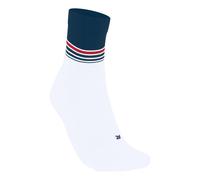 Falke RU4 Endurance Cool Chaussettes De Running Hommes-Blanc,Bleu Foncé, Taille 44-45