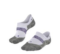 FALKE RU4 Endurance Cool Invisible W In respirantes anti-ampoule 1 paire, Chaussettes de course Femme, Blanc White 2008, 35-36
