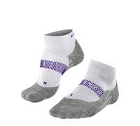 FALKE RU4 Endurance Cool Short W Sso respirantes anti-ampoule 1 paire, Chaussettes de course Femme, Blanc White 2008, 39-40