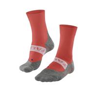 FALKE RU4 Endurance Cool W So fil fonctionnel anti-ampoule 1 paire, Chaussettes de course Femme, Orange Coral 8017, 35-36