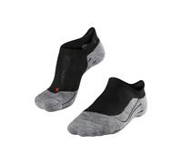 Falke Chaussettes de running RU4 Endurance invisibles Femmes Noir/Gris Taille 35-36