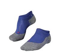 FALKE RU4 Endurance Invisible M IN coton anti-ampoule 1 paire, Chaussettes de course Homme, Bleu (Athletic Blue 6451), 42-43