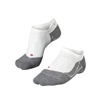 Falke RU4 Endurance Invisible Chaussettes De Running Femmes-Blanc,Gris, Taille 41-42