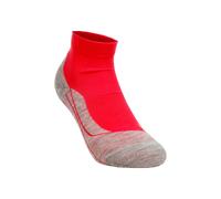 Falke RU4 Endurance Short Chaussettes de running Femmes - rouge, gris clair