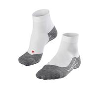 Falke RU4 Endurance Short Chaussettes De Running Hommes-Blanc,Gris, Taille 49-50