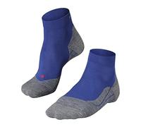 FALKE RU4 Endurance Short M Sso coton anti-ampoule 1 paire, Chaussettes de course Homme, Bleu Athletic Blue 6451, 46-48