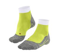 FALKE RU4 Endurance Short M Sso coton anti-ampoule 1 paire, Chaussettes de course Homme, Jaune Limelight 1086, 42-43