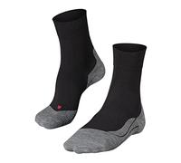 FALKE RU4 Endurance W SO coton anti-ampoule 1 paire, Chaussettes de course Femme, Noir (Black-Mix 3010), 37-38