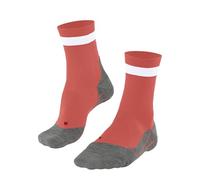 FALKE RU4 Endurance W So coton anti-ampoule 1 paire, Chaussettes de course Femme, Orange Coral 8017, 35-36