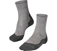 Falke Chaussettes running homme RU4 Endurance Wool M respirantes, chaudes, anti-ampoule Gris 39-41