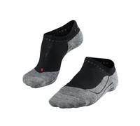 Falke RU4 Endurance Invisible Chaussettes De Running Hommes - Noir , Gris Clair, Taille 42-43